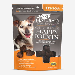 Ark Naturals Gray Muzzle Old Bones, Happy Joints 3.2oz Soft Chews