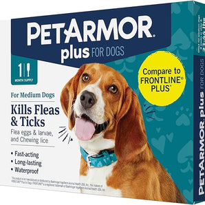 PetArmor Plus Flea & Tick Topical for Dogs 23-44lb