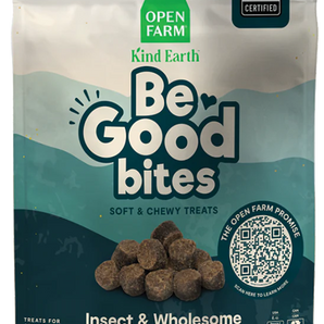 Open Farm Be Good Bites Insect & Wholesome Grain Treats for Dogs 6oz