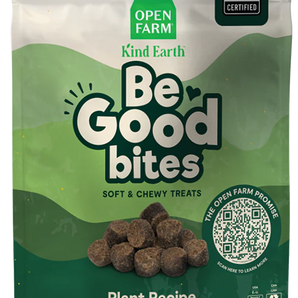 Open Farm Be Good Bites Plant & Pumpkin Treats for Dogs 6oz