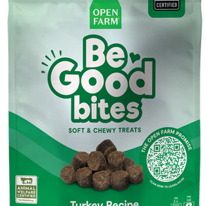 Open Farm Be Good Bites Turkey Treats for Dogs 6oz