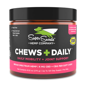 Super Snout Chews Daily: Daily Mobility + Joint Support Soft Chews 60ct