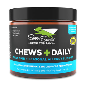 Super Snouts Chews Daily: Daily Skin + Seasonal Allergy Support Soft Chews 60ct