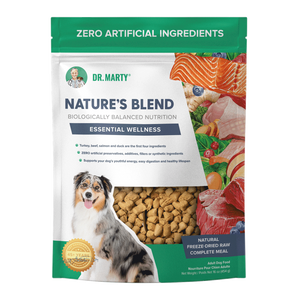 Dr. Marty Nature's Blend Essential Wellness Freeze-Dried Raw Dog Food 80oz