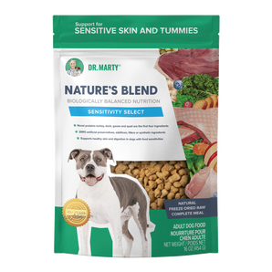 Dr. Marty Nature's Blend Sensitivity Select Freeze-Dried Raw Dog Food 48oz