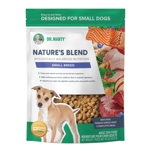 Dr. Marty Nature's Blend Small Breed Freeze-Dried Raw Dog Food 80oz