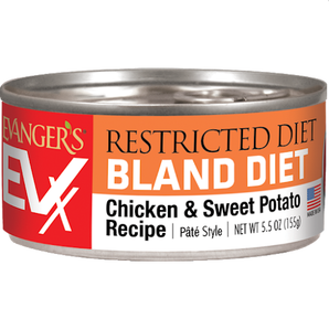 Evangers EVX Restricted Diet: Bland Diet Chicken & Sweet Potato Cat Food 5.5oz