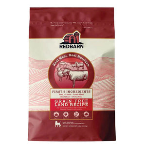 RedBarn Dog Dry Grain Free Land Recipe 22lb