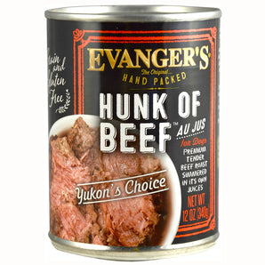 Evangers Hunk of Beef Dinner for Dogs 12oz