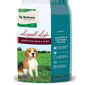 Loyall Life 40lb Sensitive Skin & Coat Adult Salmon and Oatmeal Dog Food