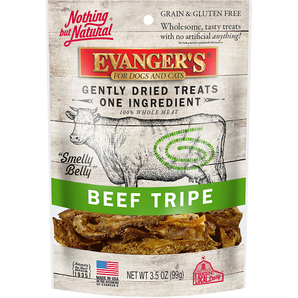 Evangers Nothing But Natural Gently Dried Beef Tripe Treats 3.5oz
