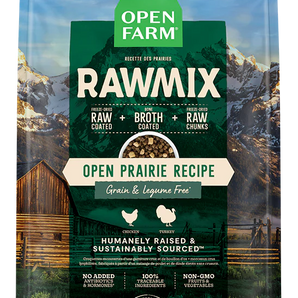 Open Farm Open Prairie Grain-Free RawMix for Dogs 20lb