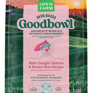 Open Farm Goodbowl Wild-Caught Salmon & Brown Rice Recipe for Dogs 22lb