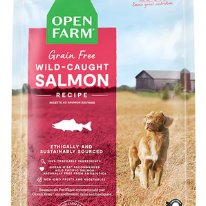 Open Farm Wild-Caught Salmon Grain-Free Dry Dog Food 22lb