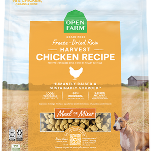 Open Farm Homestead Harvest Chicken Freeze Dried Raw Dog Food 13.5oz