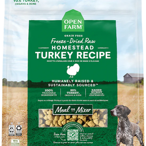 Open Farm Homestead Turkey Freeze Dried Raw Dog Food 3.5oz