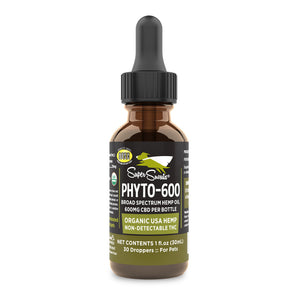 Super Snouts Phyto-600 CBD Broad Spectrum Hemp Oil Tincture 1oz