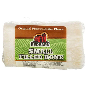 RedBarn Small Filled Bone Peanut Butter Flavor