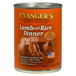 Evangers Heritage Classic Lamb & Rice Dinner for Dogs 20.2oz