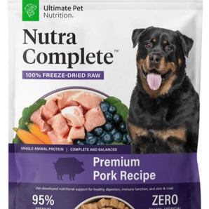 Nutra Complete Freeze-Dried Raw Premium Pork Recipe for Dogs 5oz