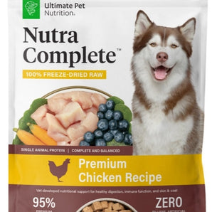 Nutra Complete Freeze-Dried Raw Premium Chicken Recipe for Dogs 16oz