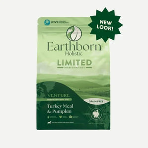 Earthborn Holistic Limited Ingredient Diet Venture Turkey Meal & Pumpkin Dog Food 25lb
