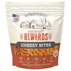 Wholesomes Gourmet Rewards Cheezy Bites Dog Treats 3lb