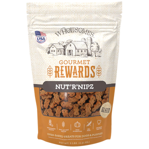Wholesomes Gourmet Rewards Nut'R'Nipz Dog Treats 20lb