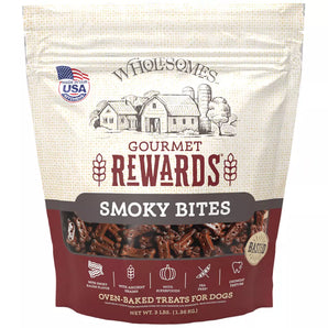 Wholesomes Gourmet Rewards Smoky Bites Dog Treats 20lb