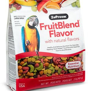 ZuPreem Bird Food FruitBlend® Natural Flavors Large Birds 2lbs