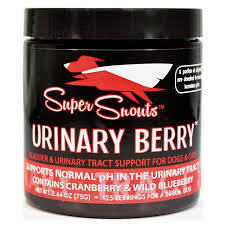 Super Snouts Urinary Berry Bladder & Urinary Tract Support Powder Supplements 75g