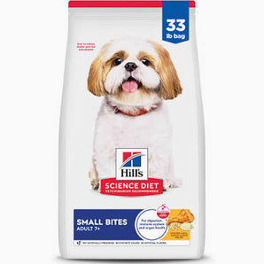 Science Diet 33lb Adult 7+ Small Bites Chicken