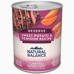 Natural Balance Limited Ingredient Venison 13oz Dog Food