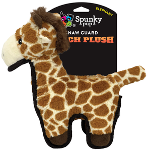 Spunky pup tough plush, plush toy, giraffe