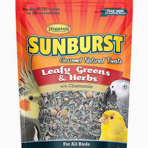 Higgins Sunburst leafy greens & herbs treat 1oz