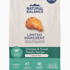 Natural Balance Limited Ingredient Diet Chicken and Sweet Potato 24lb Dog Food