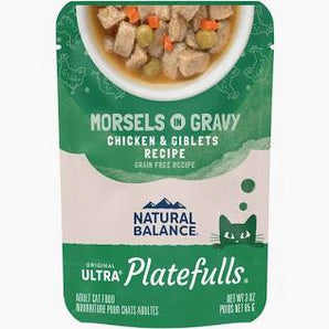 3oz GF Platefuls Morsels in Gravy Chicken & Giblets