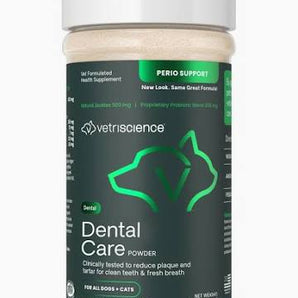 Vetriscience 4.2oz perio support health dog & cat powder