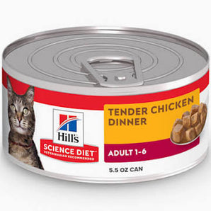 Science Diet 5.5oz Adult Cat Tender Chicken