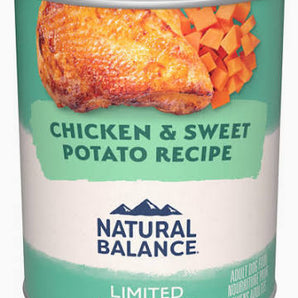 Natural Balance Limited Ingredient Chicken & Sweet Potato Recipe Canned Dog Food 13oz