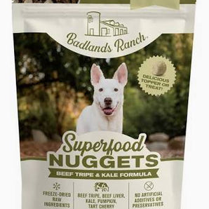 Badlands 8oz Superfood Nuggets Beef Tripe & Kale