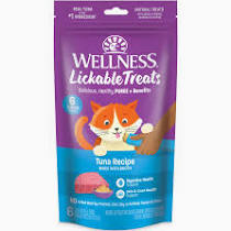 Wellness lickable 6ct tuna cat treat