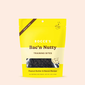 Bocce Bakery 6oz Bac'n Nutty Training Bites