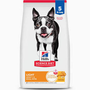 Science Diet 5lb Adult Light Small Bites Chicken