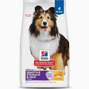 Science Diet 4lb Sensitive Skin & Stomach Chicken