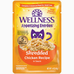 Wellness 1.4oz shredded chicken