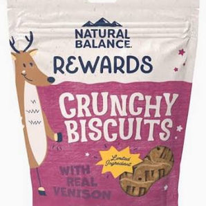 Natural Balance Limited Ingredient Diet 14oz Sweet Potato Venison Biscuits Dog Treats
