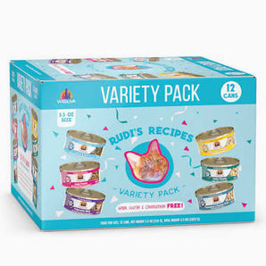 Weruva Classic Cat 12pk Rudi’s Recipes Variety Pack