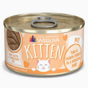 Weruva Kitten 3oz Tuna & Salmon Formula in a Hydrating Puree