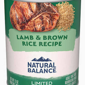 Natural Balance Limited Ingredient 13oz. Lamb Formula Canned Dog Food